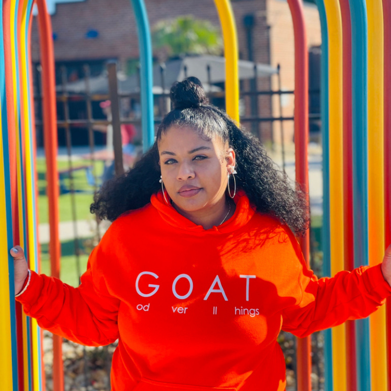 Burnt Orange Winter Summerland Hoodie – God Over All Things Co.