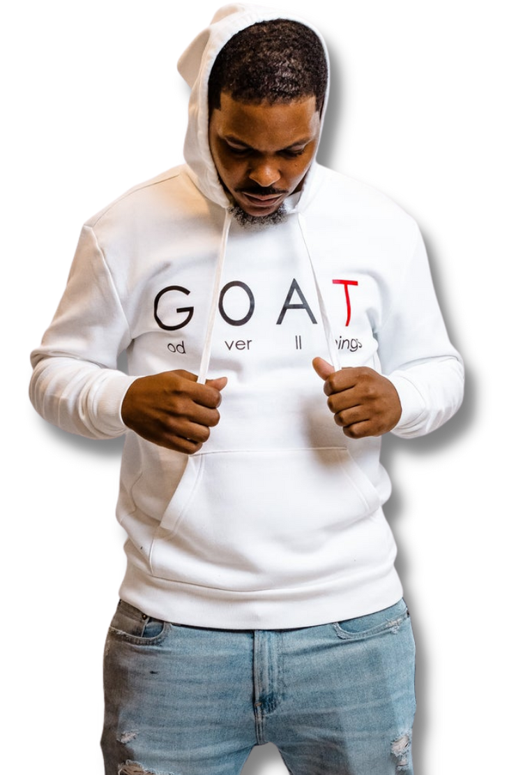 White 2025 soft hoodie