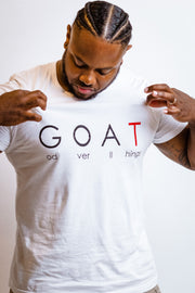 God Over All Things White Tee