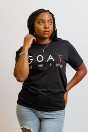 God Over All Things Black Tee