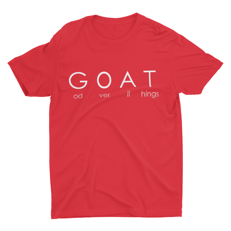 God Over All Things Red Tee
